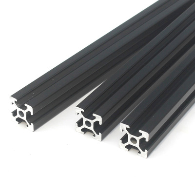 v槽2020铝型材氧化黑